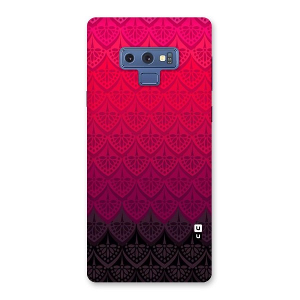 Shades Red Design Back Case for Galaxy Note 9