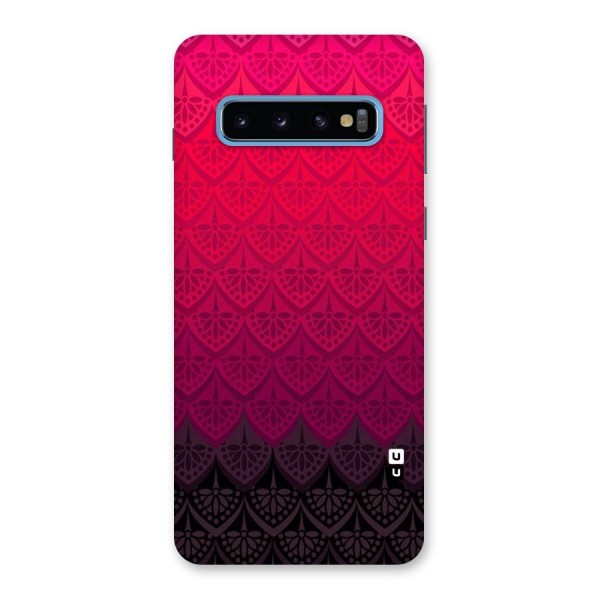 Shades Red Design Back Case for Galaxy S10