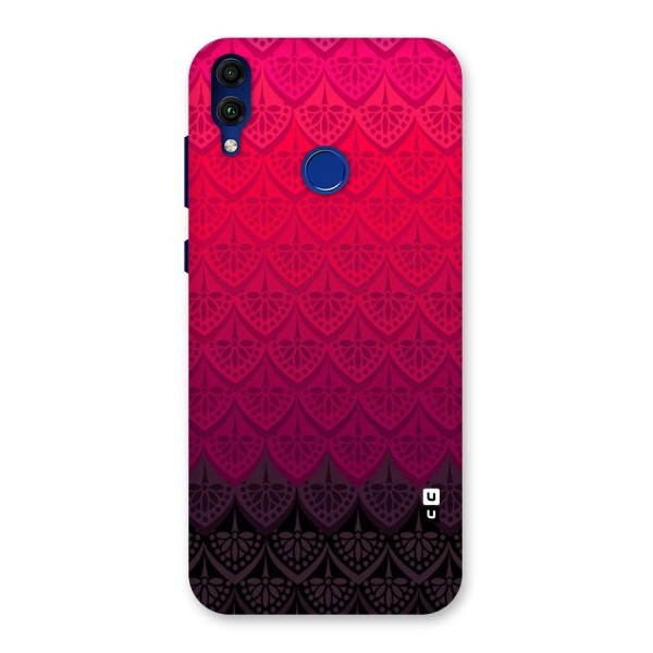 Shades Red Design Back Case for Honor 8C