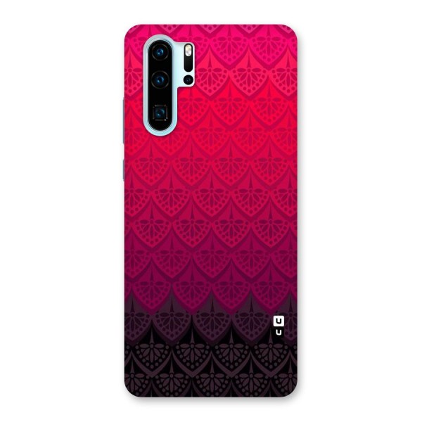 Shades Red Design Back Case for Huawei P30 Pro