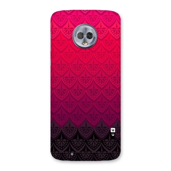 Shades Red Design Back Case for Moto G6