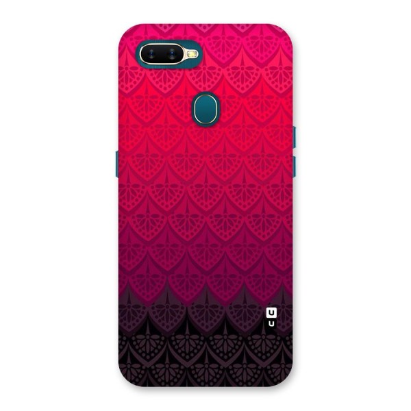 Shades Red Design Back Case for Oppo A12