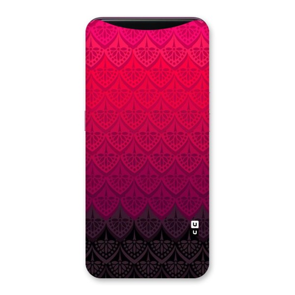 Shades Red Design Back Case for Oppo Find X