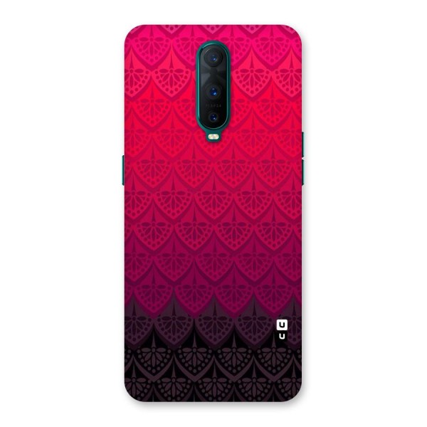 Shades Red Design Back Case for Oppo R17 Pro