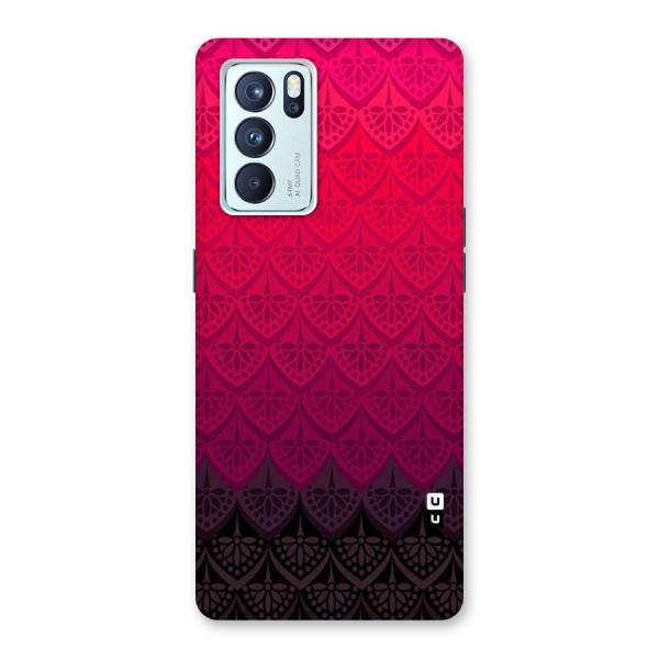 Shades Red Design Back Case for Oppo Reno6 Pro 5G