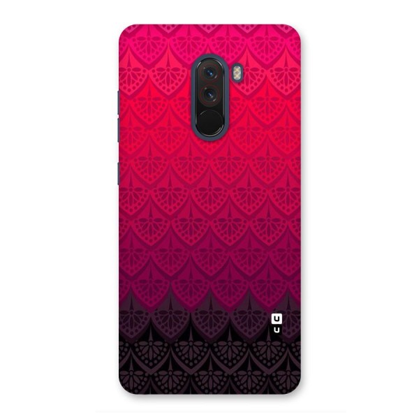 Shades Red Design Back Case for Poco F1