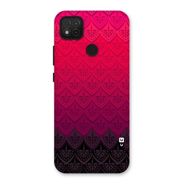 Shades Red Design Back Case for Redmi 9C