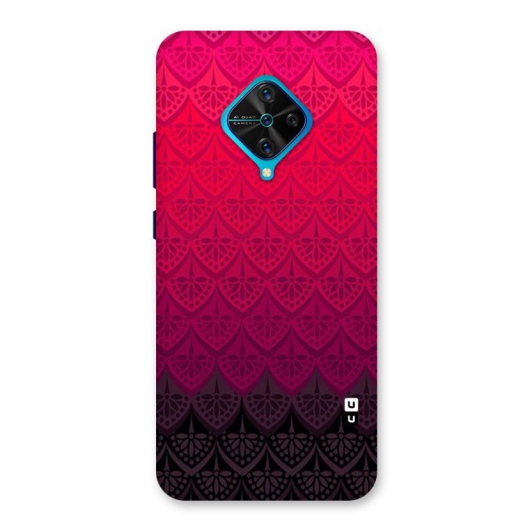 Shades Red Design Back Case for Vivo S1 Pro