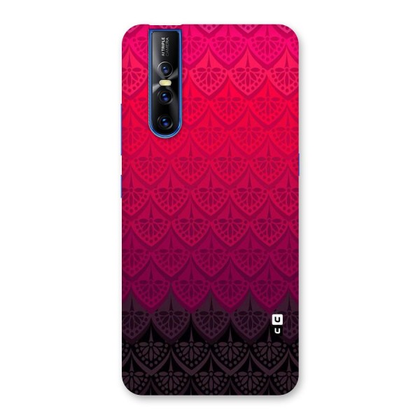 Shades Red Design Back Case for Vivo V15 Pro