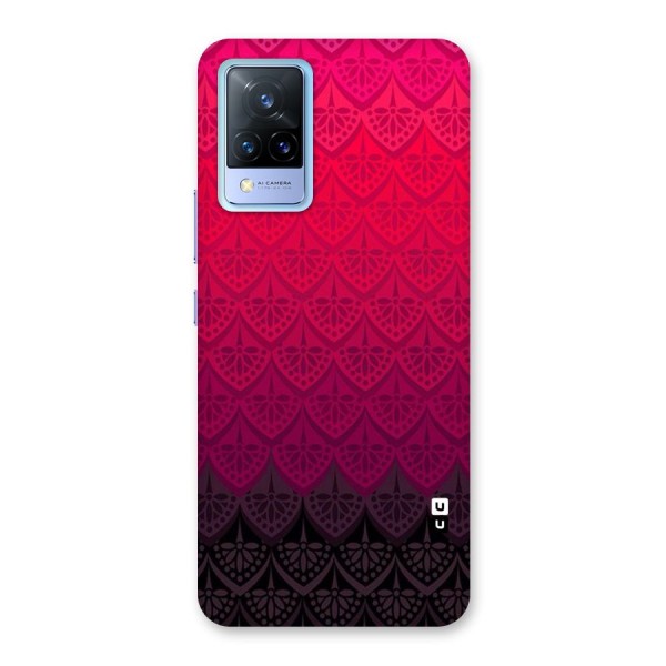 Shades Red Design Back Case for Vivo V21 5G