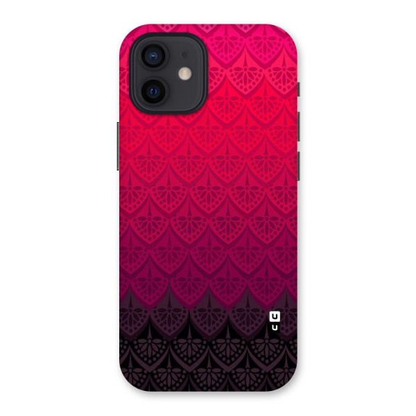 Shades Red Design Back Case for iPhone 12