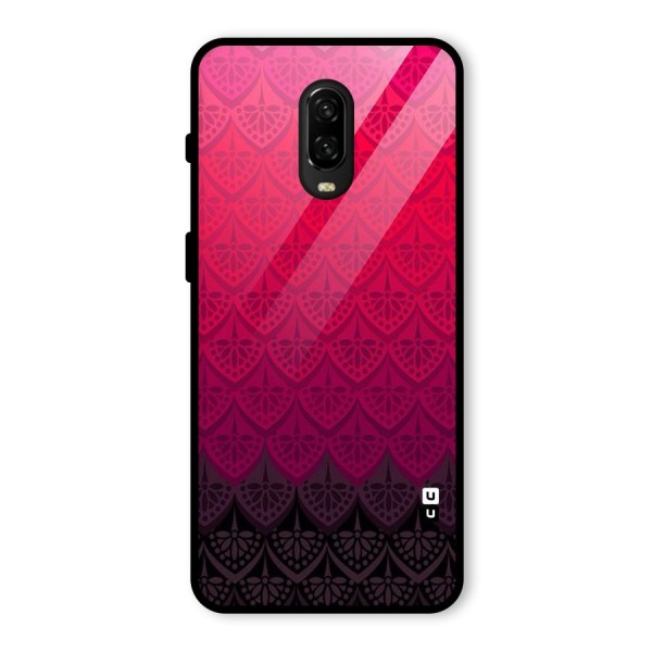 Shades Red Design Glass Back Case for OnePlus 6T