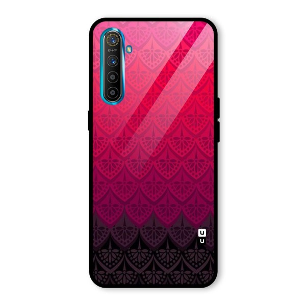 Shades Red Design Glass Back Case for Realme X2