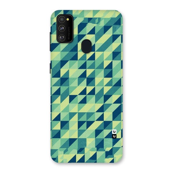 Shady Green Back Case for Galaxy M21