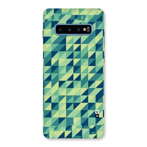 Shady Green Back Case for Galaxy S10 Plus