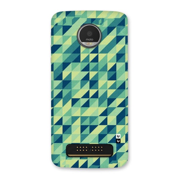 Shady Green Back Case for Moto Z Play