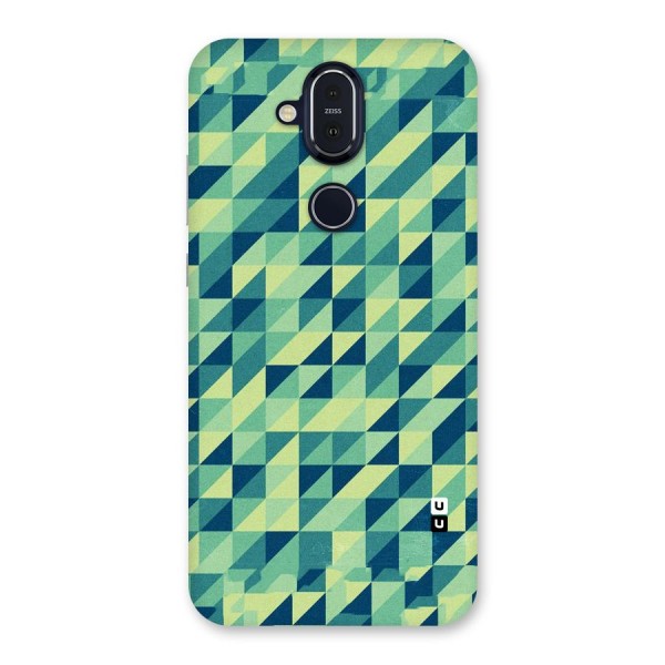 Shady Green Back Case for Nokia 8.1