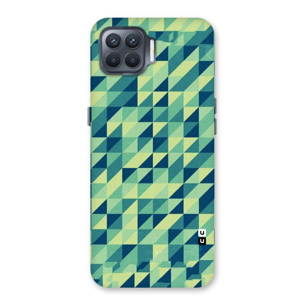 Shady Green Back Case for Oppo F17 Pro