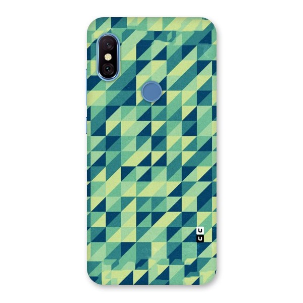 Shady Green Back Case for Redmi Note 6 Pro