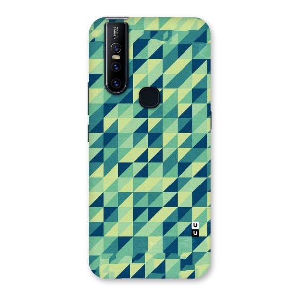 Shady Green Back Case for Vivo V15