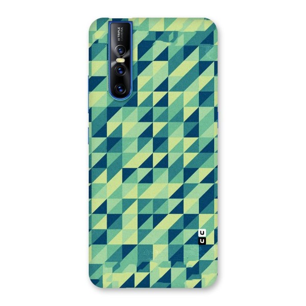 Shady Green Back Case for Vivo V15 Pro