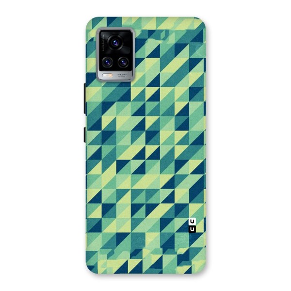 Shady Green Back Case for Vivo V20 Pro