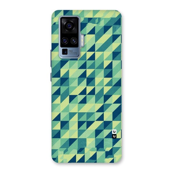 Shady Green Back Case for Vivo X50 Pro