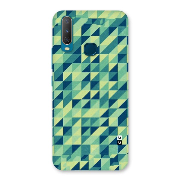 Shady Green Back Case for Vivo Y15