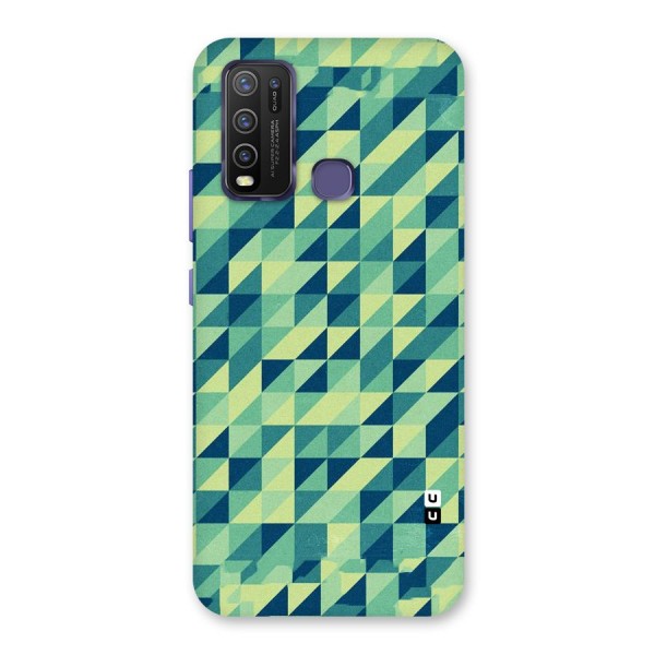 Shady Green Back Case for Vivo Y30