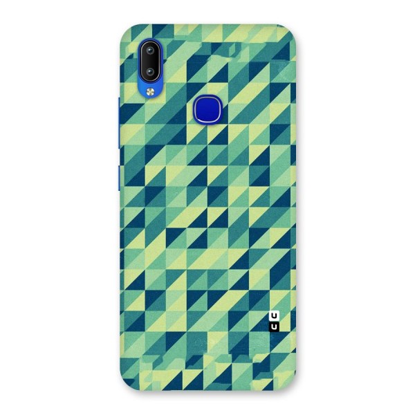 Shady Green Back Case for Vivo Y91