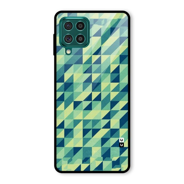 Shady Green Glass Back Case for Galaxy F62