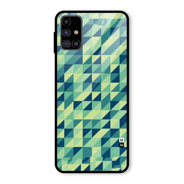 Shady Green Glass Back Case for Galaxy M31s