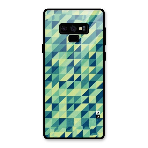 Shady Green Glass Back Case for Galaxy Note 9