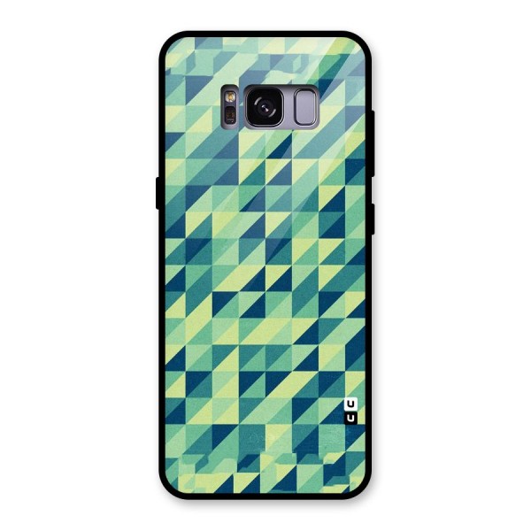 Shady Green Glass Back Case for Galaxy S8