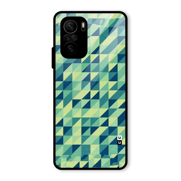 Shady Green Glass Back Case for Mi 11x