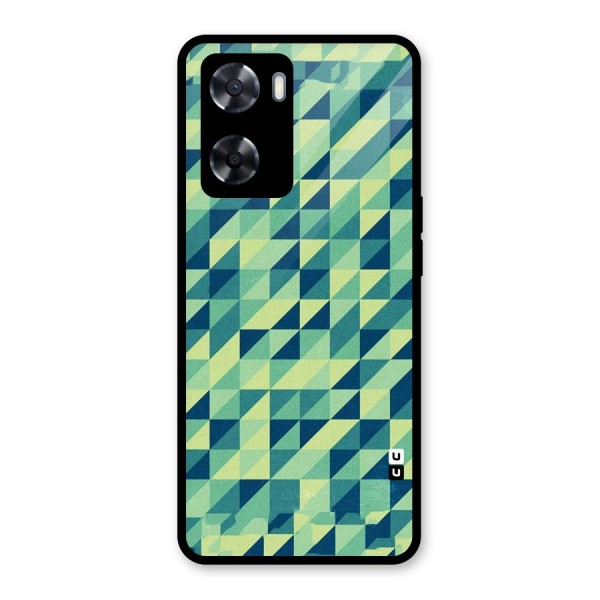 Shady Green Glass Back Case for Oppo A57 2022