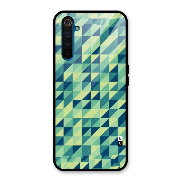 Shady Green Glass Back Case for Realme 6 Pro