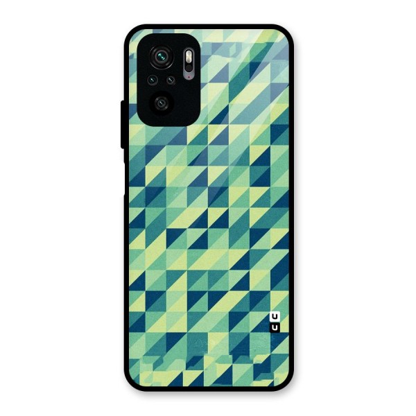 Shady Green Glass Back Case for Redmi Note 10