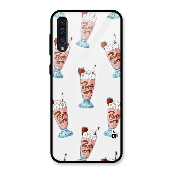 Shake Design Glass Back Case for Galaxy A50s