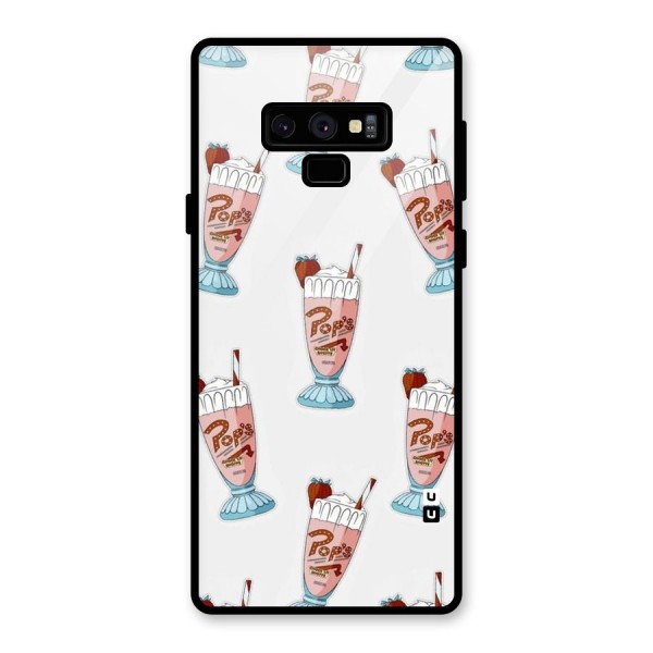 Shake Design Glass Back Case for Galaxy Note 9