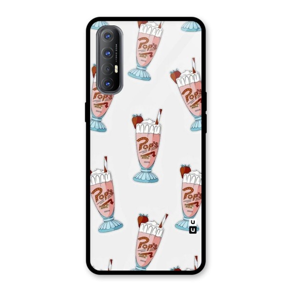 Shake Design Glass Back Case for Oppo Reno3 Pro