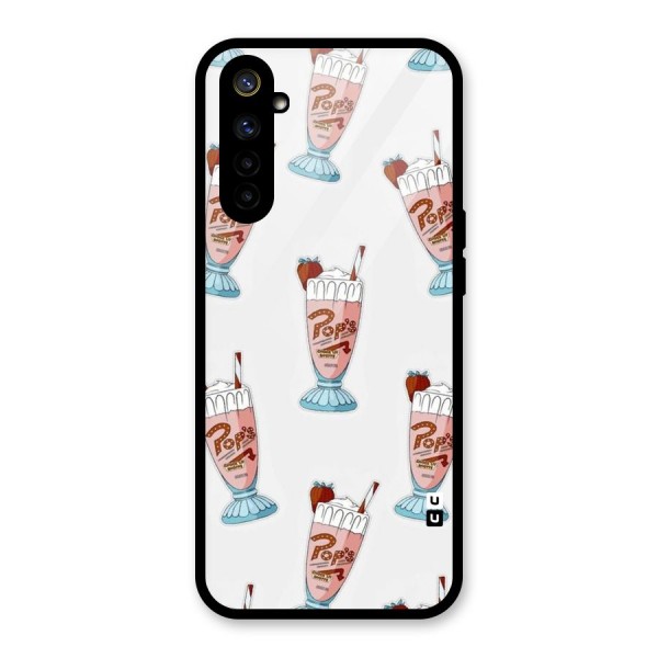 Shake Design Glass Back Case for Realme 6