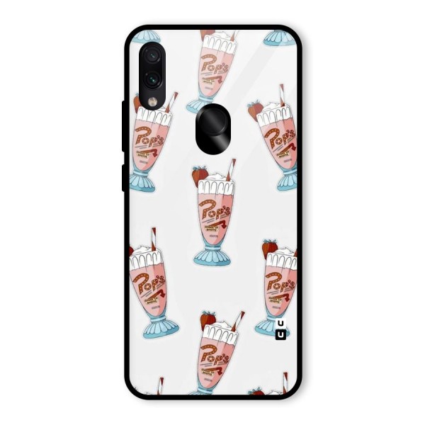 Shake Design Glass Back Case for Redmi Note 7