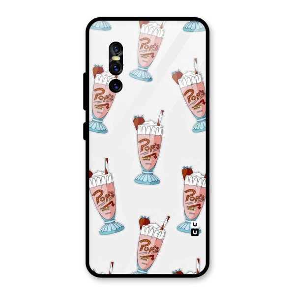 Shake Design Glass Back Case for Vivo V15 Pro