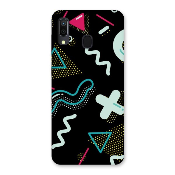 Shapes Pattern Back Case for Galaxy A20