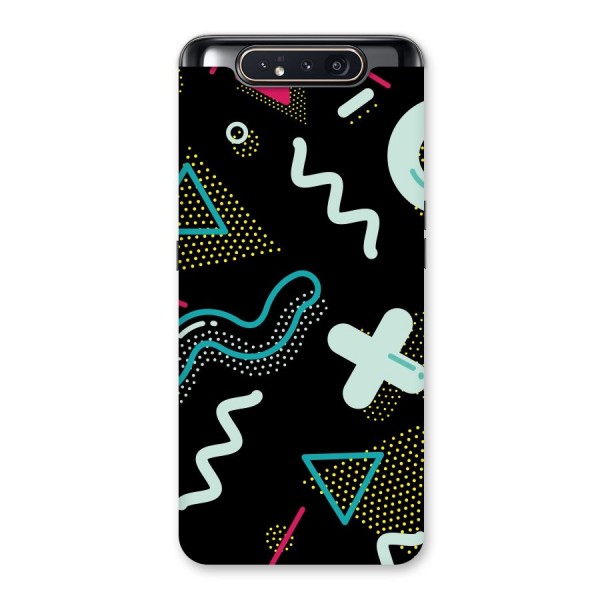 Shapes Pattern Back Case for Galaxy A80