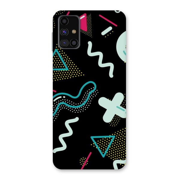 Shapes Pattern Back Case for Galaxy M31s