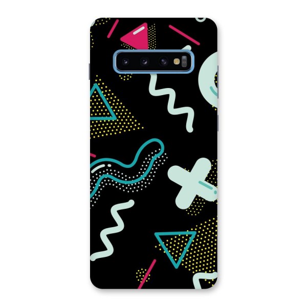 Shapes Pattern Back Case for Galaxy S10 Plus