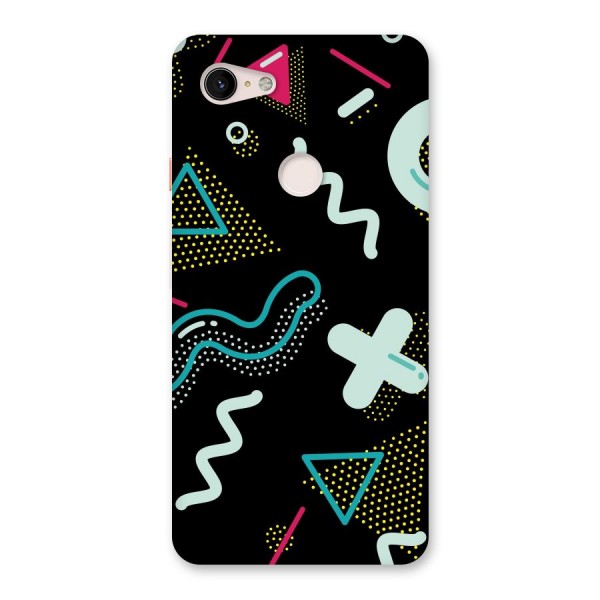 Shapes Pattern Back Case for Google Pixel 3 XL