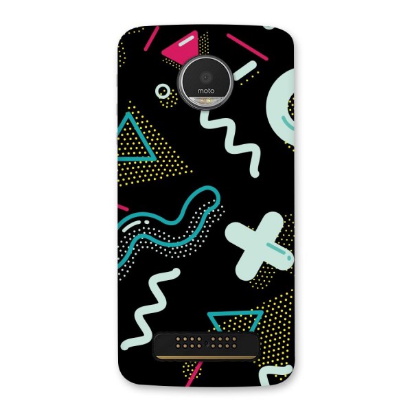 Shapes Pattern Back Case for Moto Z Play